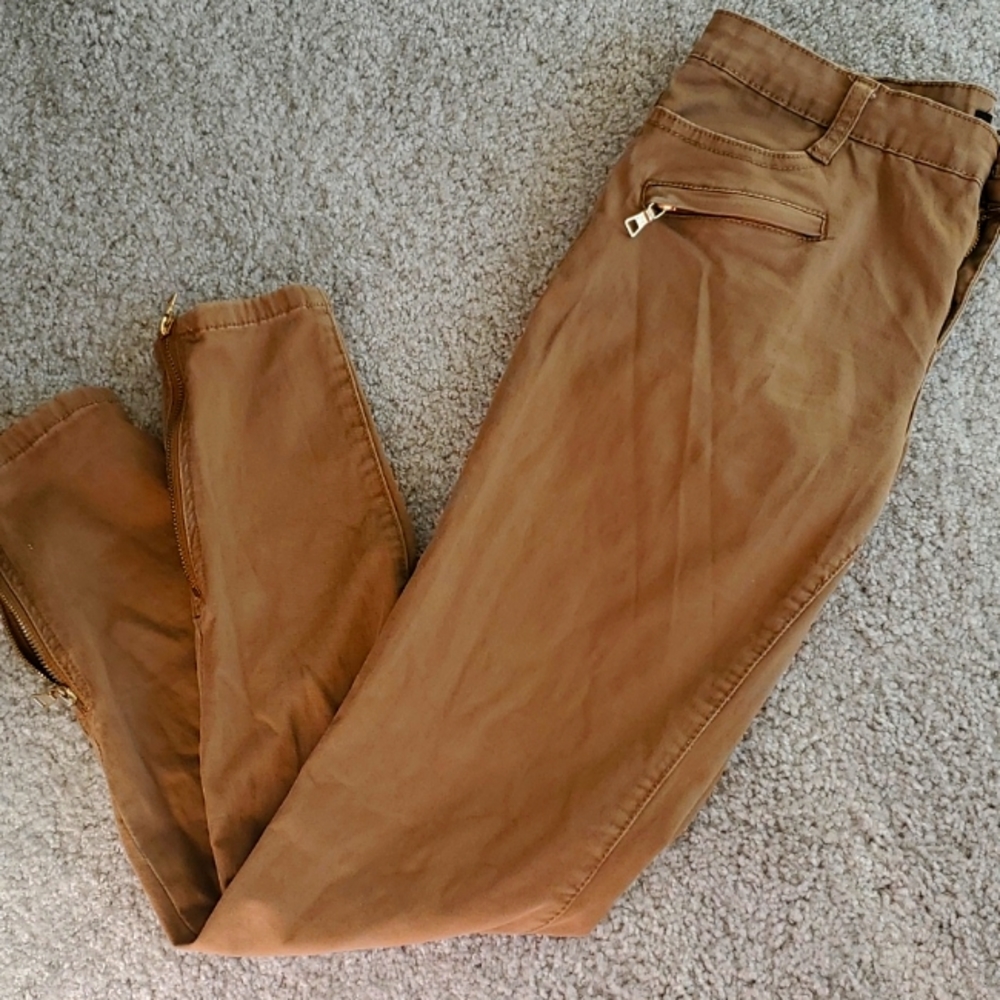 Forever 21 camel colored pants